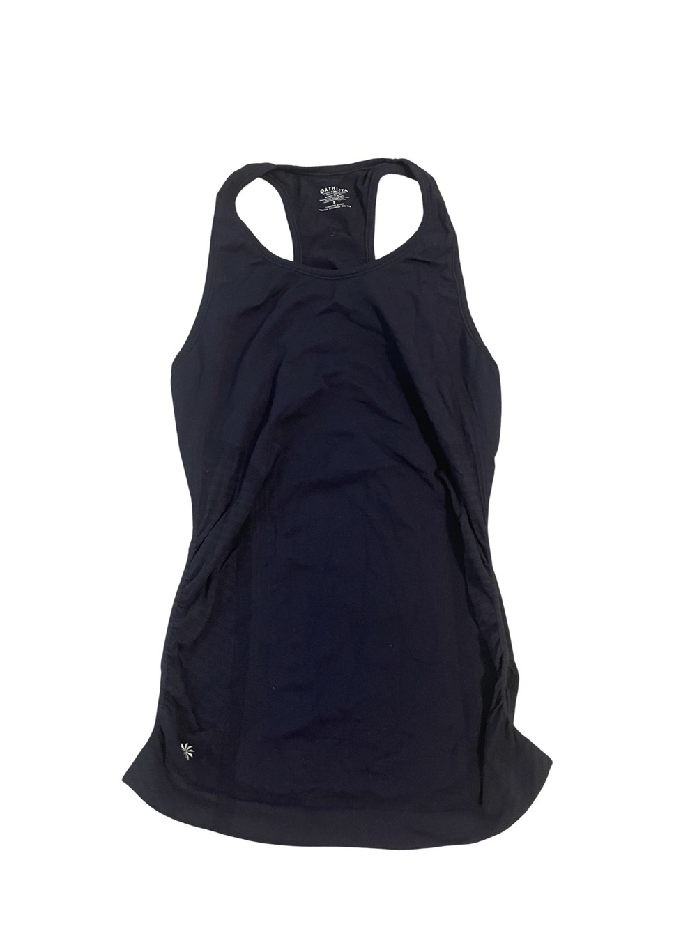 Athleta Navy Racerback Athletic Tank Top